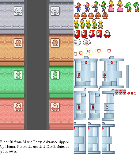 Mario Party Advance - Floor It!
