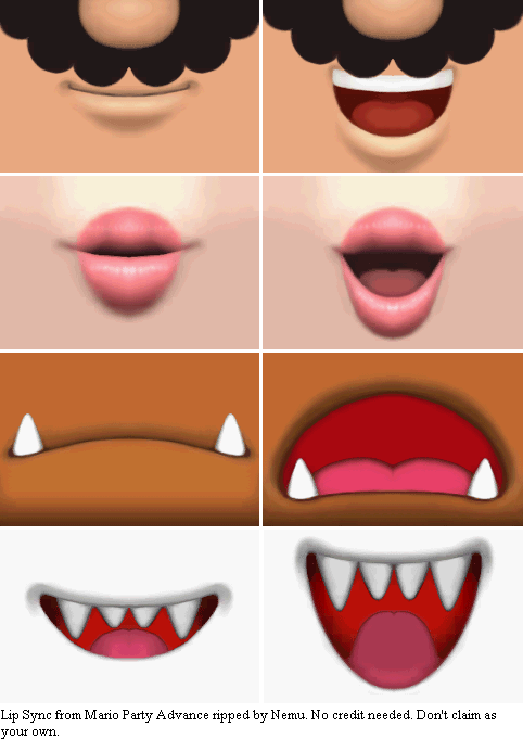 Mario Party Advance - Lip Sync