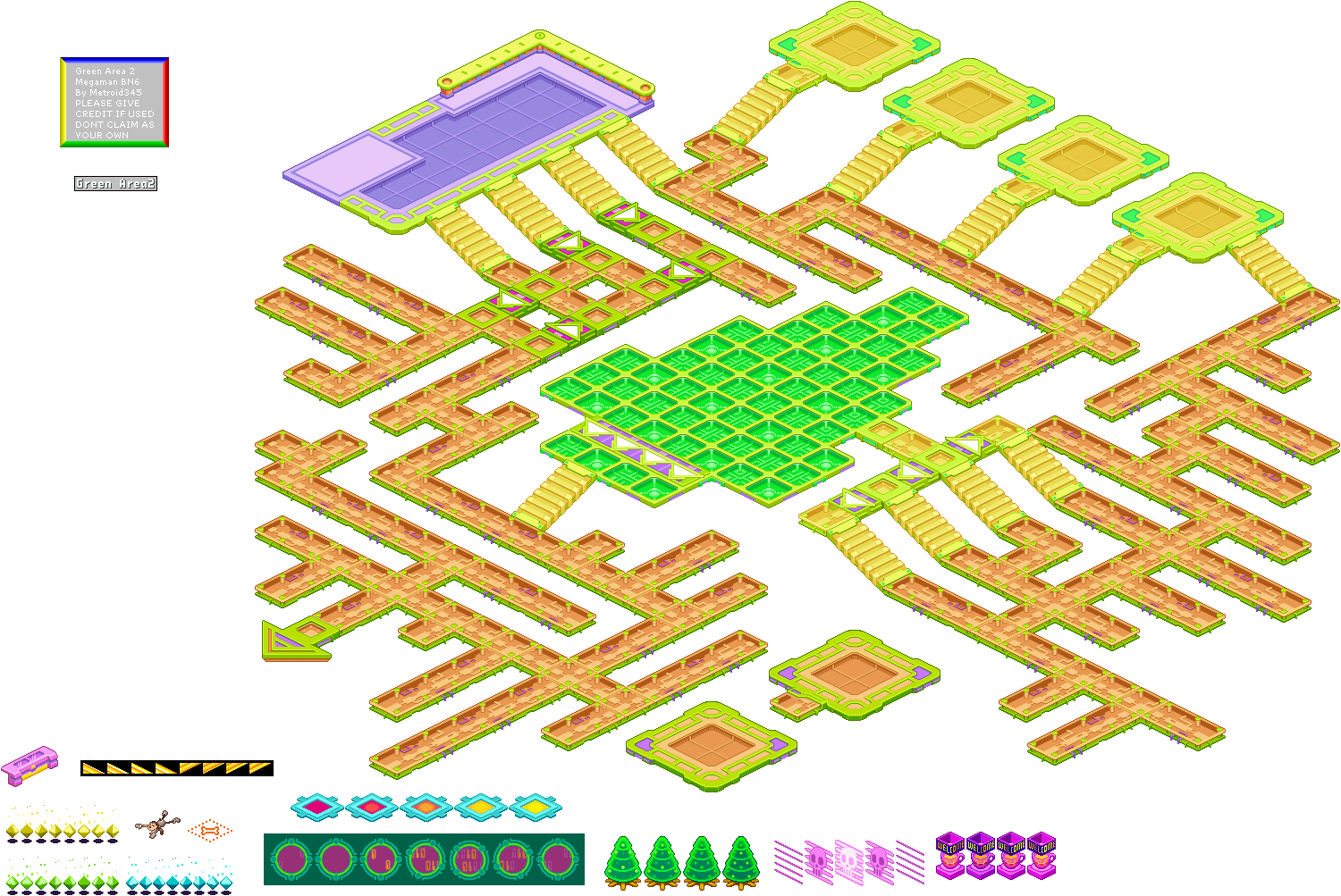 Mega Man Battle Network 6 - Green Area 2