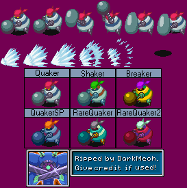 Mega Man Battle Network 6 - Quaker