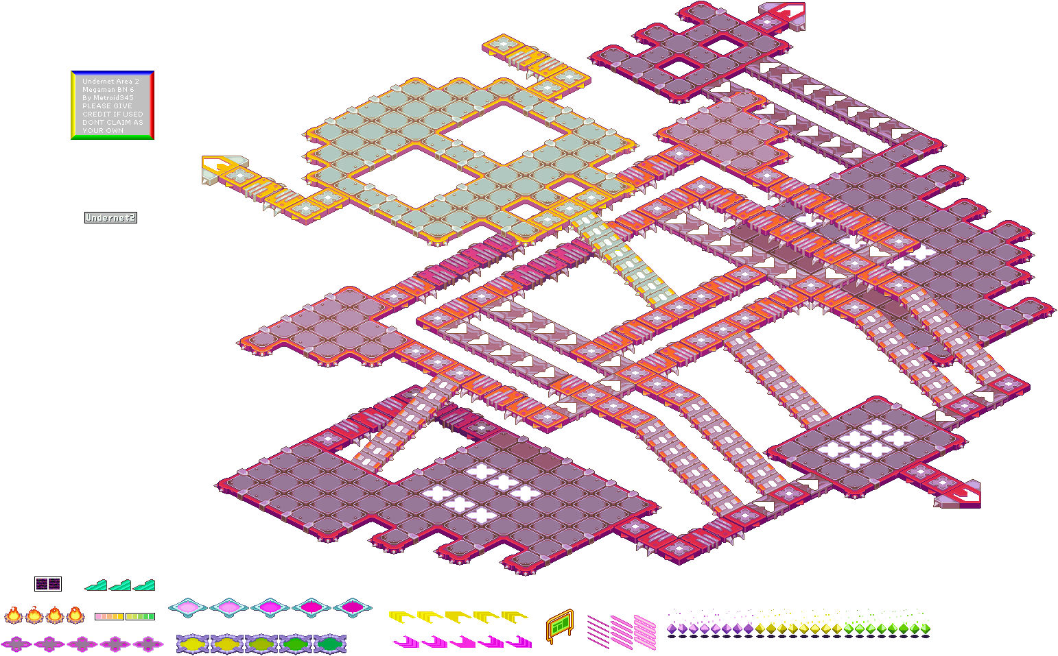 Mega Man Battle Network 6 - Undernet Area 2