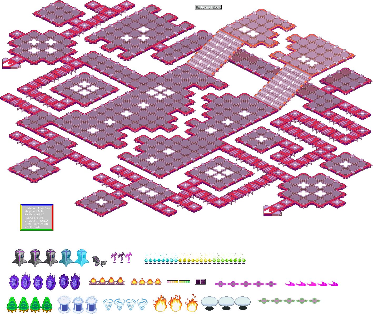 Mega Man Battle Network 6 - Undernet Area Zero