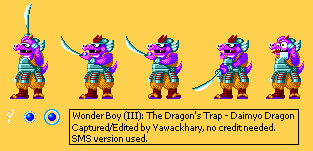 Wonder Boy: The Dragon's Trap - Daimyo Dragon
