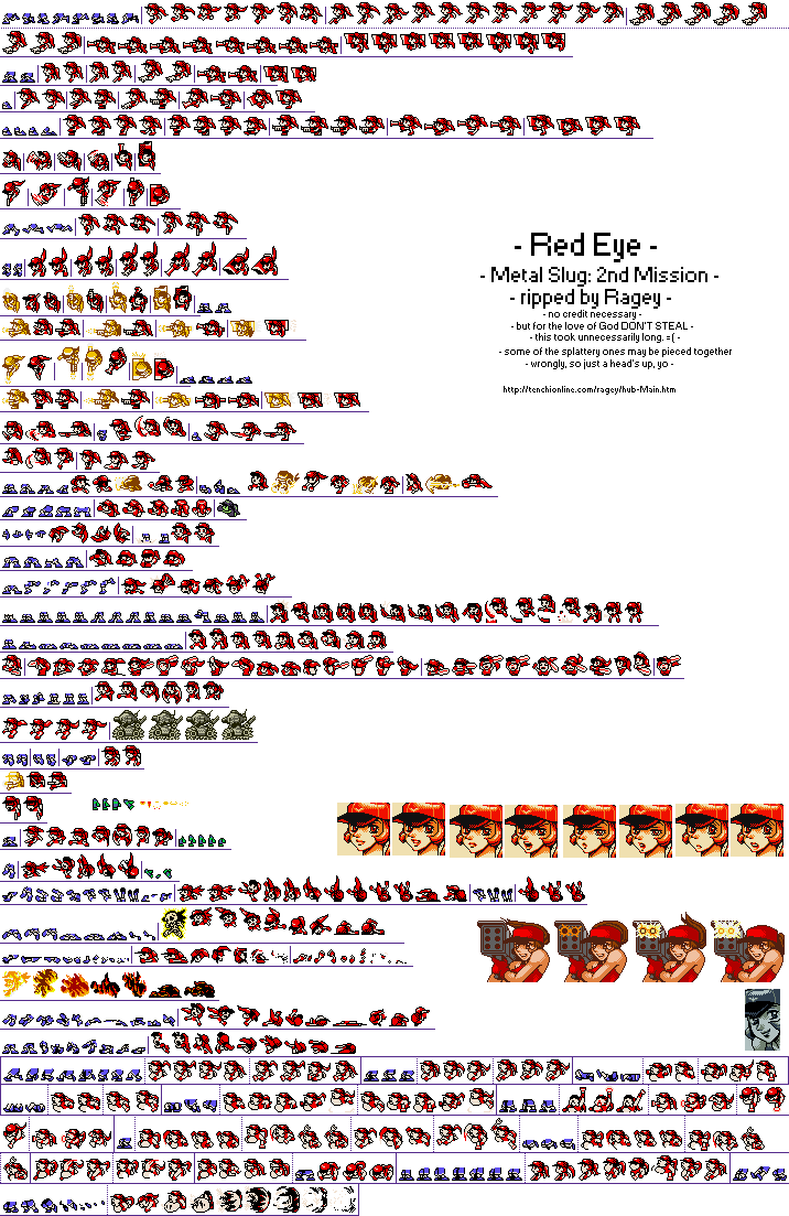 Metal Slug: 2nd Mission - Red Eye