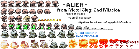 Metal Slug: 2nd Mission - Alien