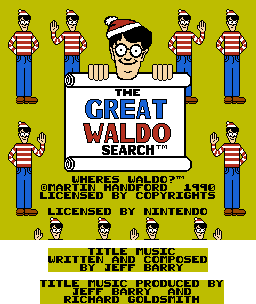 The Great Waldo Search - Title Screen