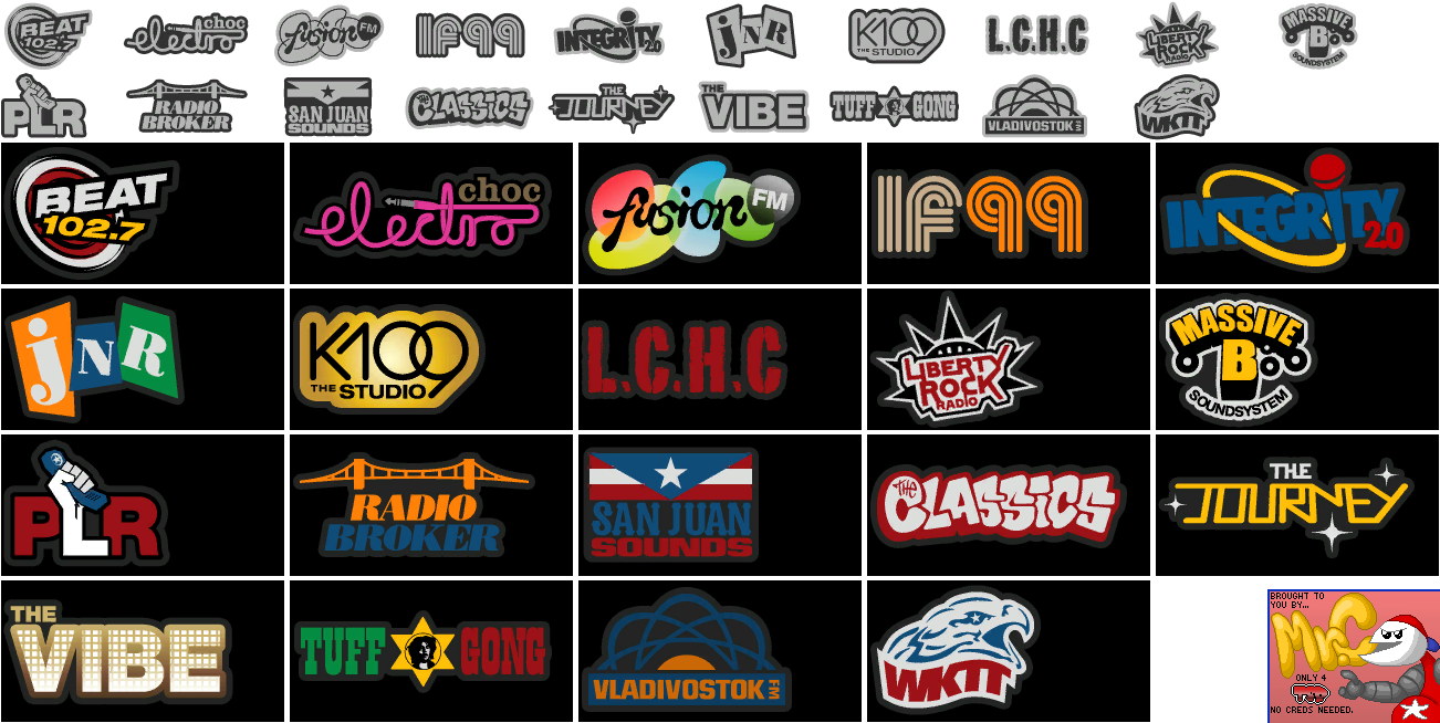 Radio Station Logos