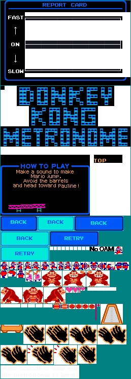 Nintendo DSi Metronome - Donkey Kong Metronome