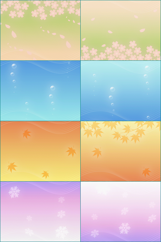 Seasonal Backgrounds