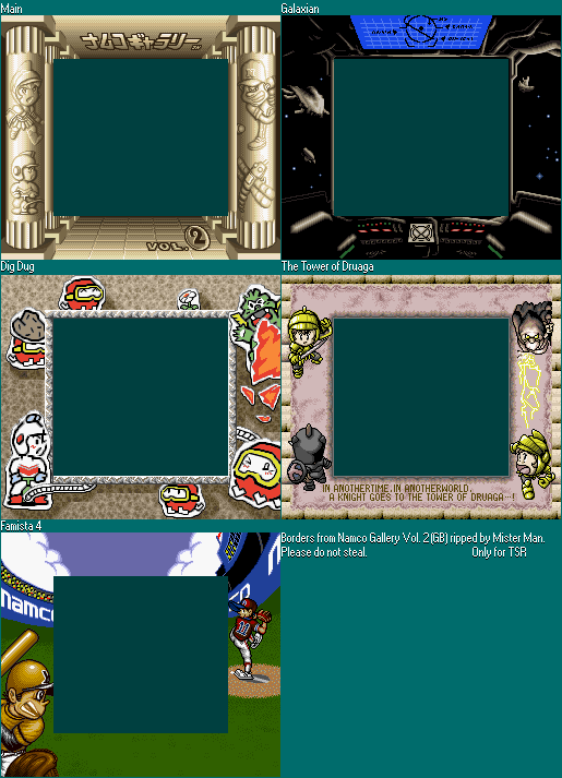 Super Game Boy Borders