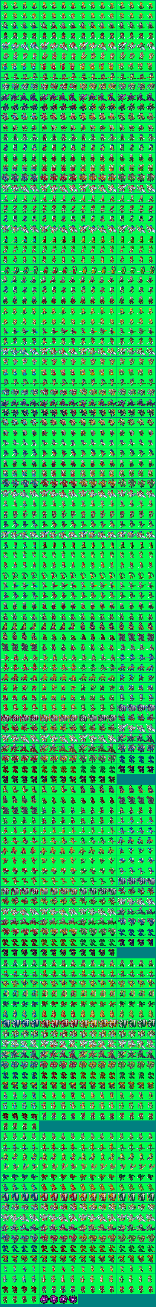 Unit Map Sprites