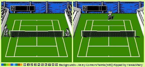Jimmy Connors Tennis - Backgrounds