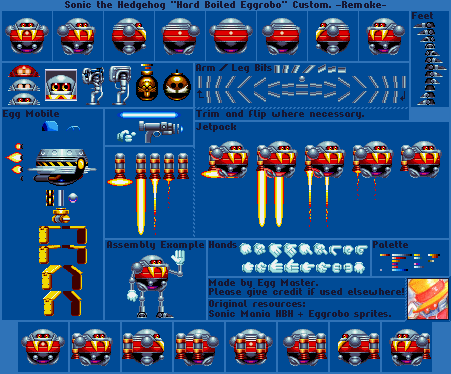 Sonic the Hedgehog Customs - Egg Robo (Sonic Mania-Style)