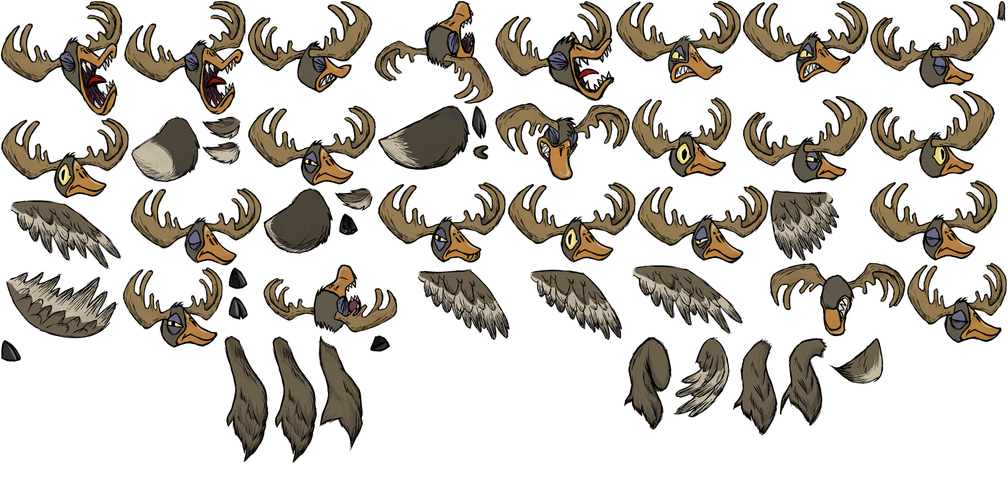 Don't Starve / Don't Starve Together - Winter's Feast - Moose/Goose