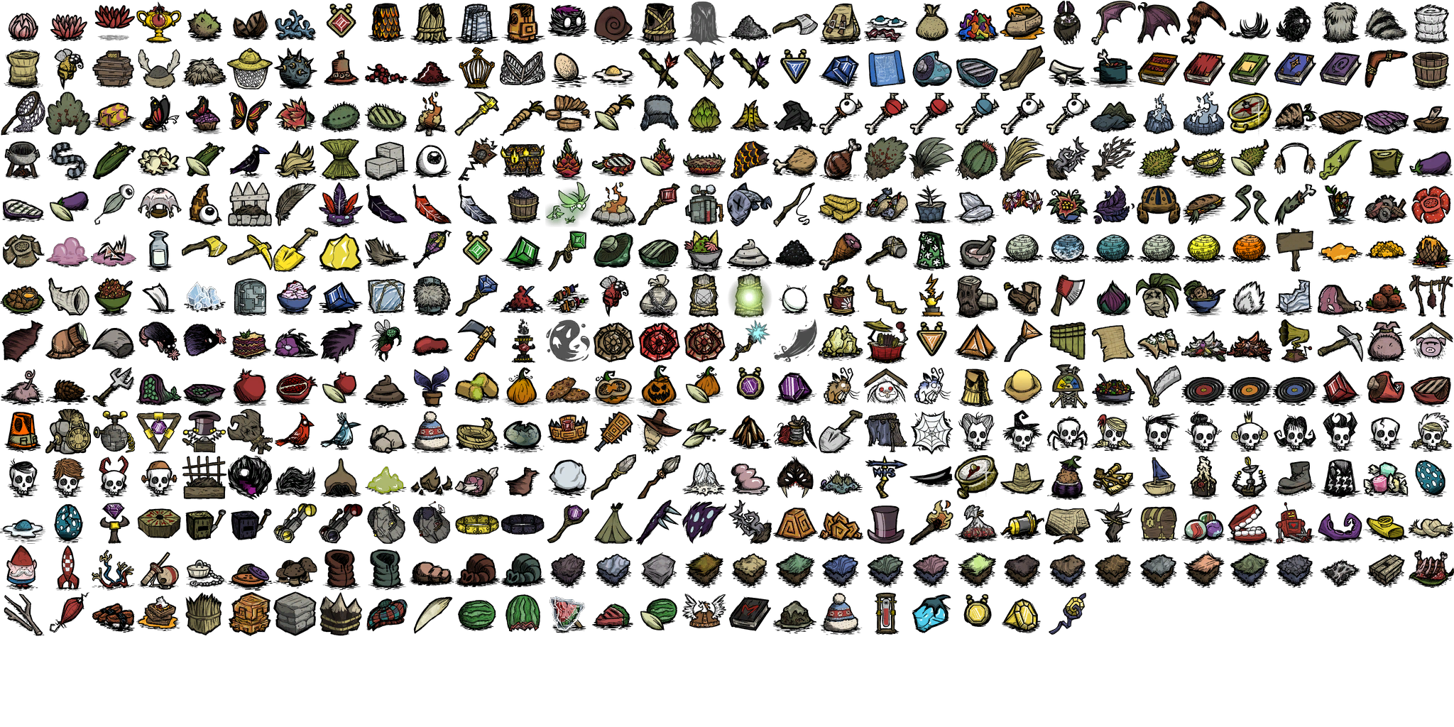 Inventory Items (Reign of Giants)