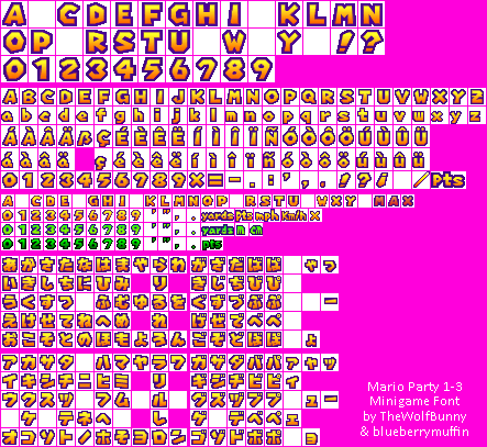 Minigame Font