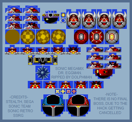Sonic the Hedgehog Megamix (Hack) - Dr. Eggman/Robotnik