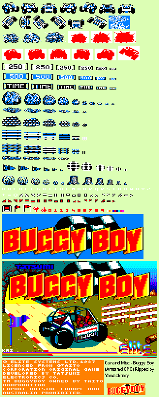 Buggy Boy - Car and Miscellaneous