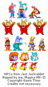 Jazz Jackrabbit - NPCs