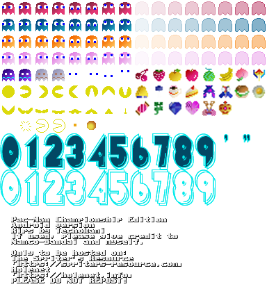 Pac-Man Championship Edition - Large Sprites