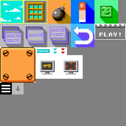 PlataGO! Super Platform Game Maker - User Interface