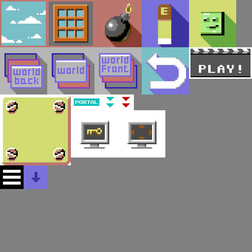 PlataGO! Super Platform Game Maker - User Interface