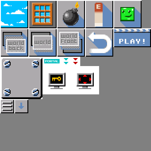 PlataGO! Super Platform Game Maker - User Interface