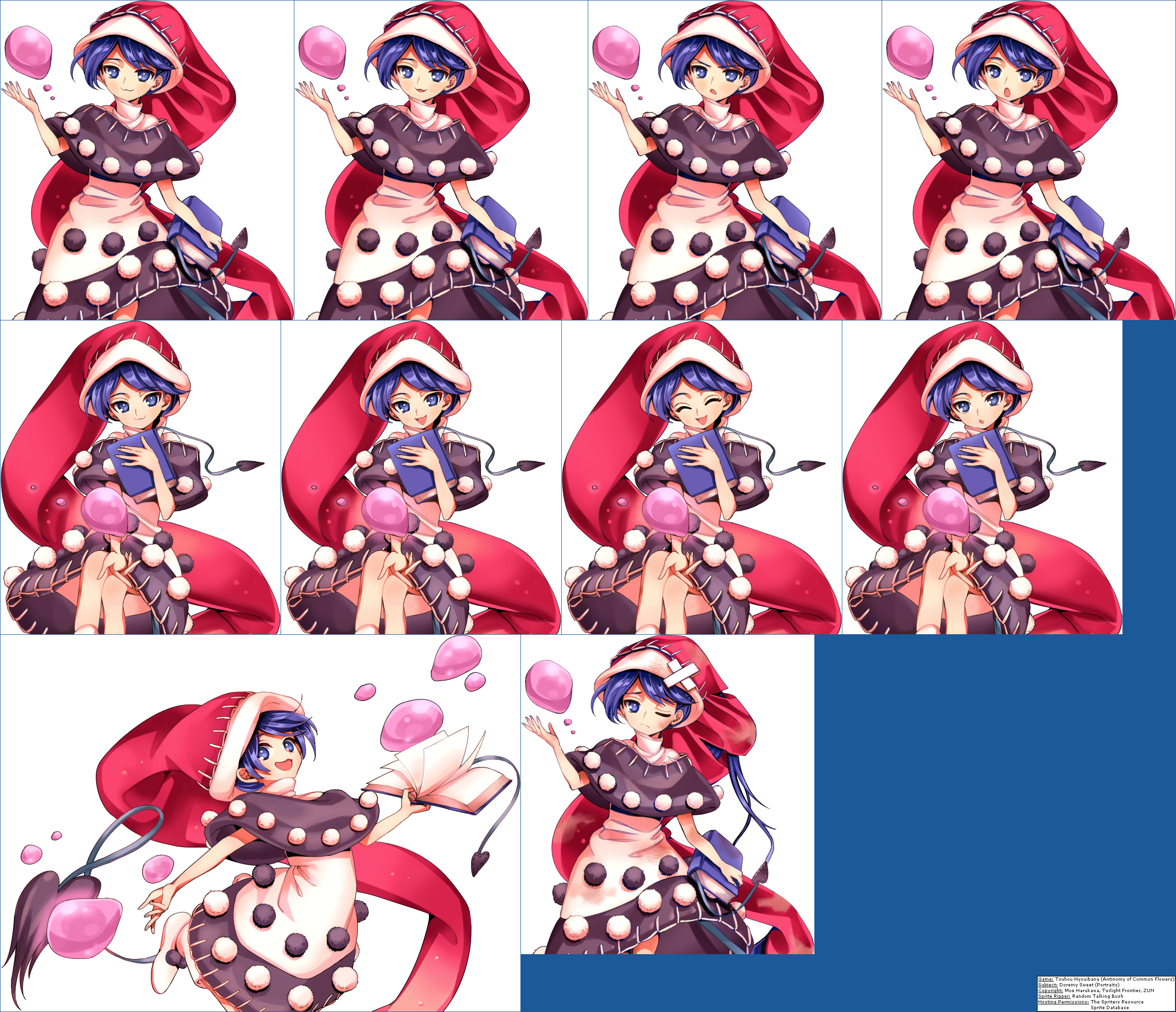 Touhou Hyouibana (Antinomy of Common Flowers) - Doremy Sweet's Portraits