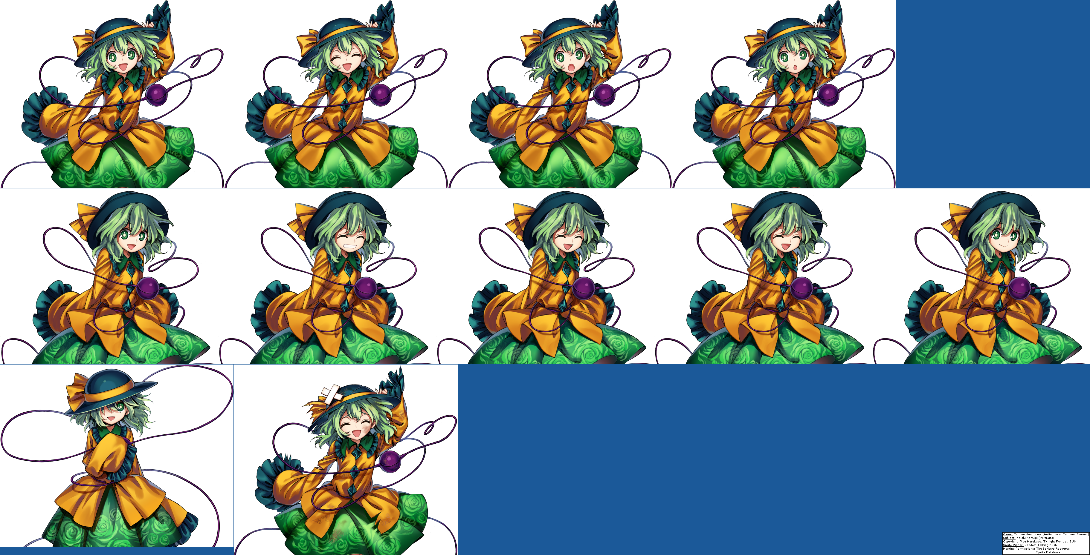 Koishi Komeiji's Portraits