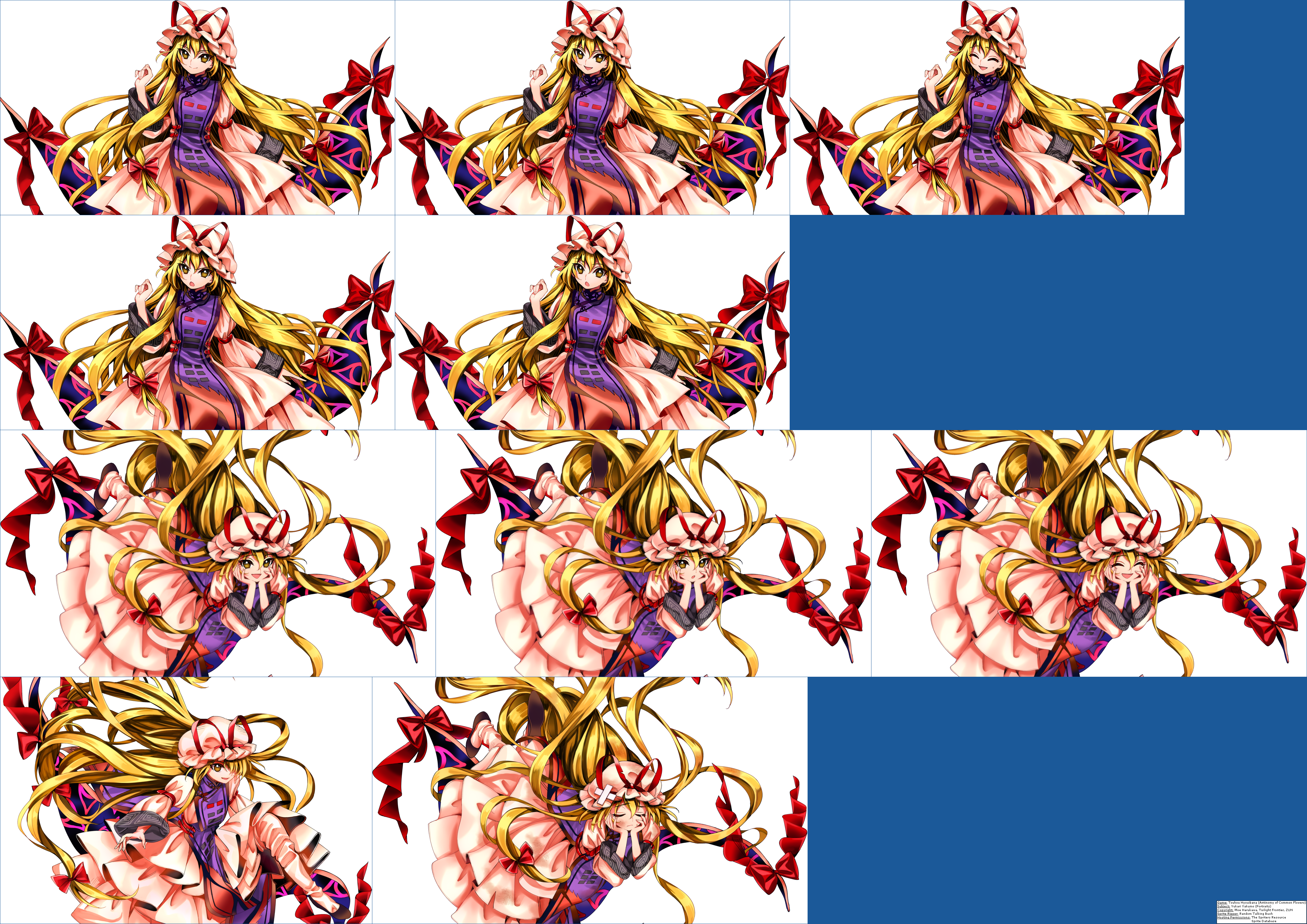 Yukari Yakumo's Portraits