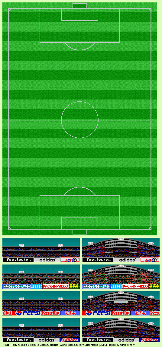 Tony Meola's Sidekick Soccer / Ramos' World Wide Soccer / Super Copa - Field
