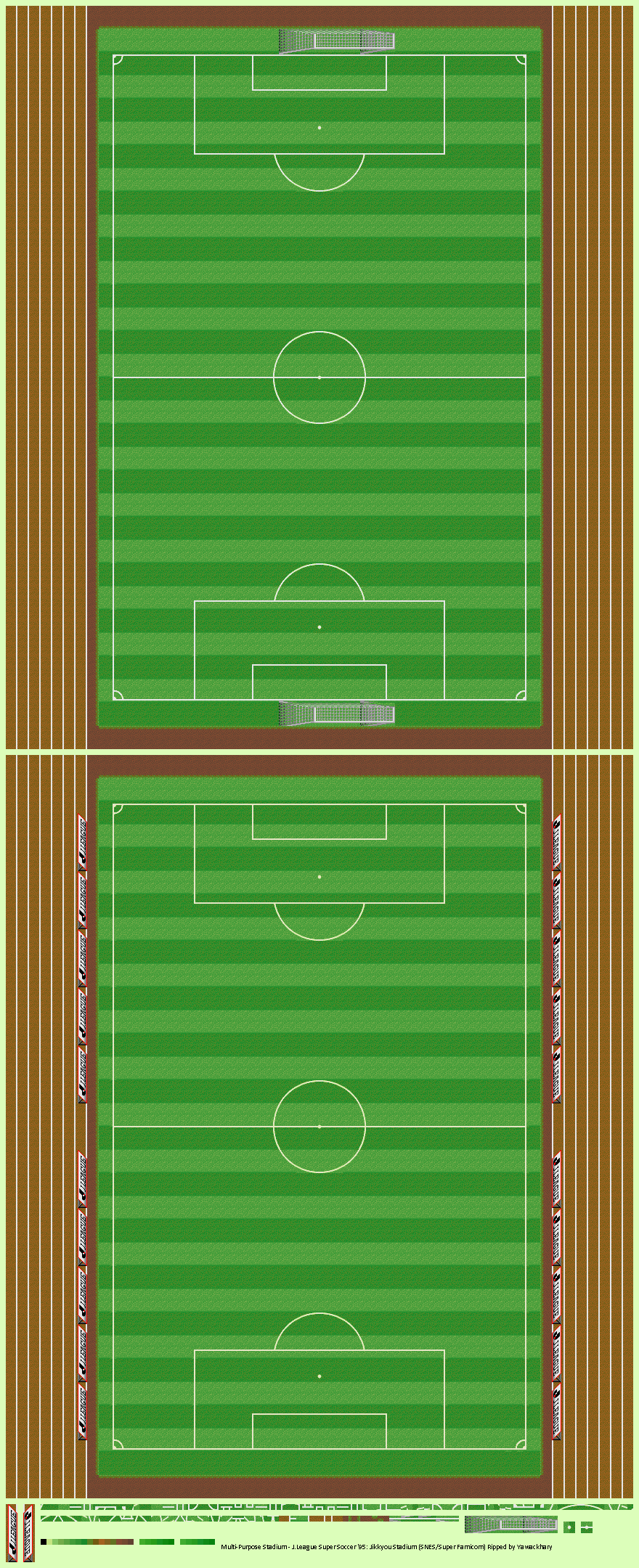 J.League Super Soccer '95: Jikkyou Stadium (JPN) - Multi-Purpose Stadium