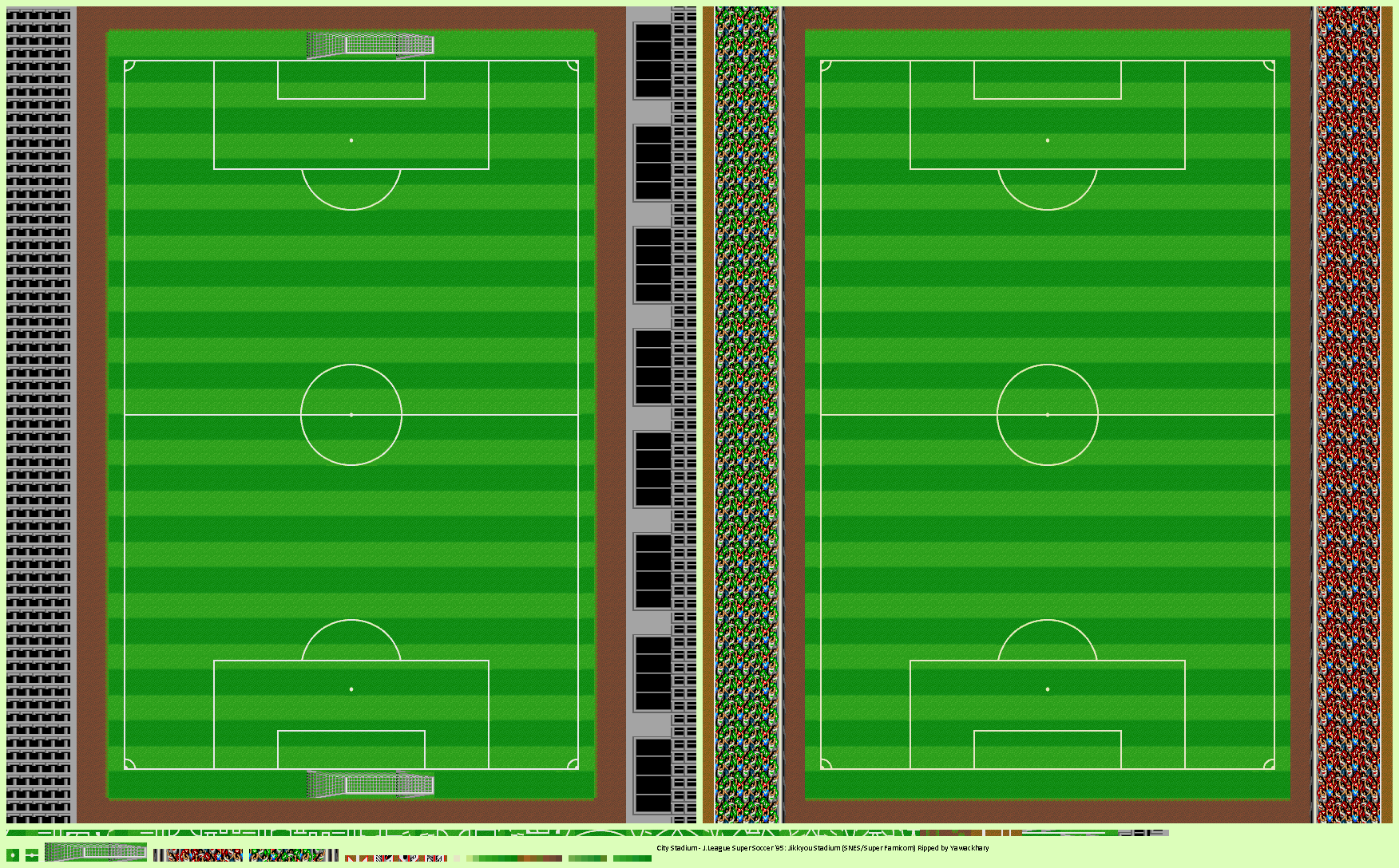 J.League Super Soccer '95: Jikkyou Stadium (JPN) - City Stadium