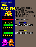 Champ Ms. Pac-Em - HUD