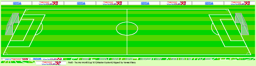 Tecmo World Cup '93 (PAL) - Field
