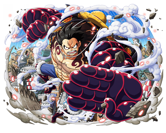 Mobile - One Piece: Treasure Cruise - #1593 - Monkey D. Luffy - Gear Four:  Bounceman - The Spriters Resource