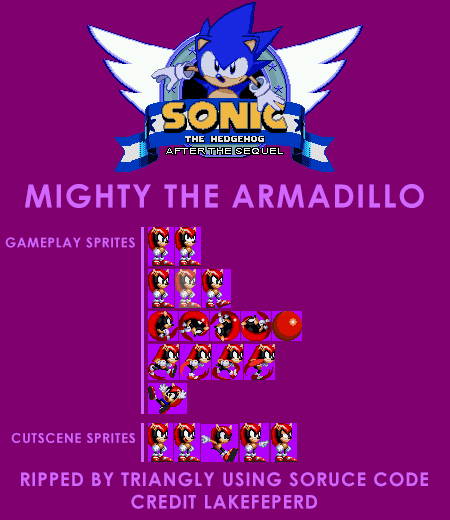 Mighty The Armadillo in S2 [Sonic the Hedgehog 2 (2013)] [Mods]