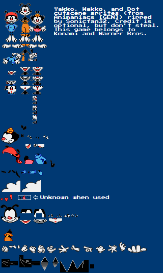 Yakko, Wakko, and Dot (Cutscenes)
