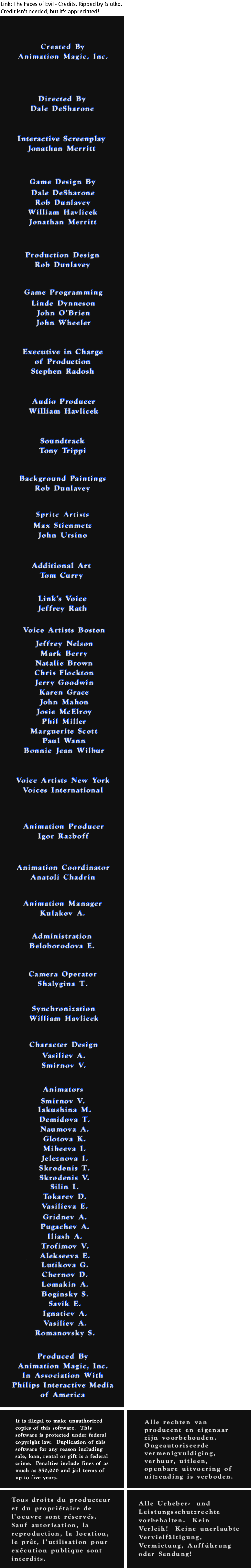 End Credits