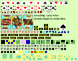 Lucky Poker - General Sprites