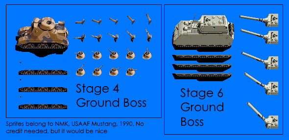 USAAF Mustang - Ground Bosses