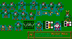 Cutsman (Mega Man NES-Style)