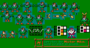 Captain N: The Game Master Customs - Cutsman (Mega Man NES-Style)