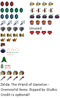 Overworld Items