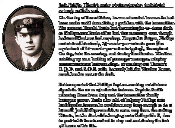 James Cameron's Titanic Explorer - Tales of Heroism: Jack Phillips