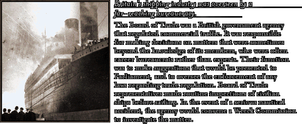 James Cameron's Titanic Explorer - British Board of Trade