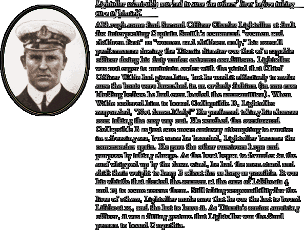 James Cameron's Titanic Explorer - Tales of Heroism: Charles Lightoller