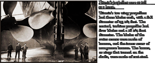 Titanic's Propellers.