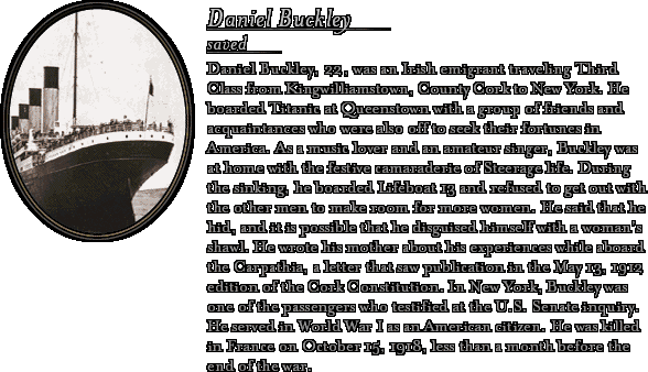 Bio: Daniel Buckley