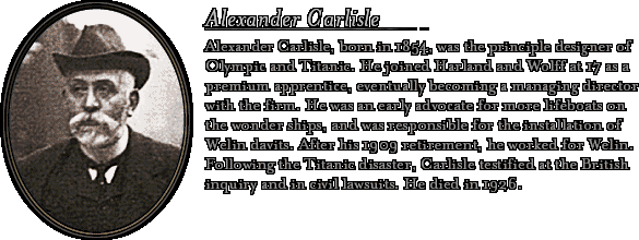 James Cameron's Titanic Explorer - Bio: Alexander Carlisle